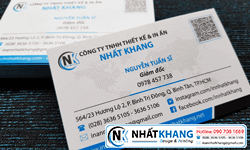 In name card giá rẻ TPHCM, Nhất Khang in card visit Tphcm, in name card nhanh tại Bình Tân, in danh thiếp, in name card lấy liền.. www.innhatkhang.com