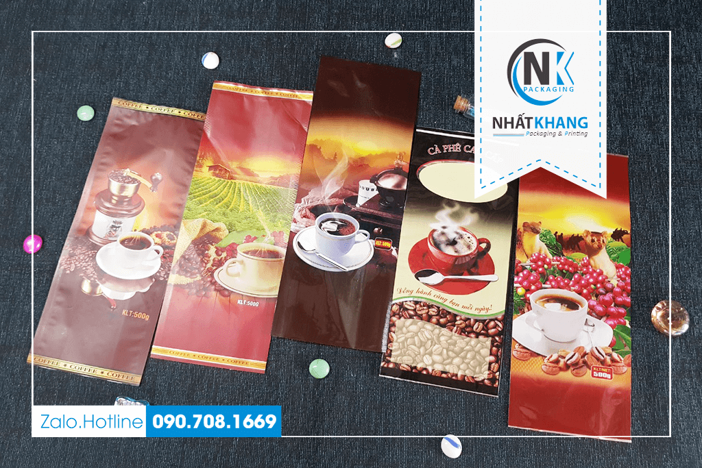 Nhất Khang chuyên cung cấp bao bì cà phê các loại giá rẻ, chất lượng cao tại Tp.HCM